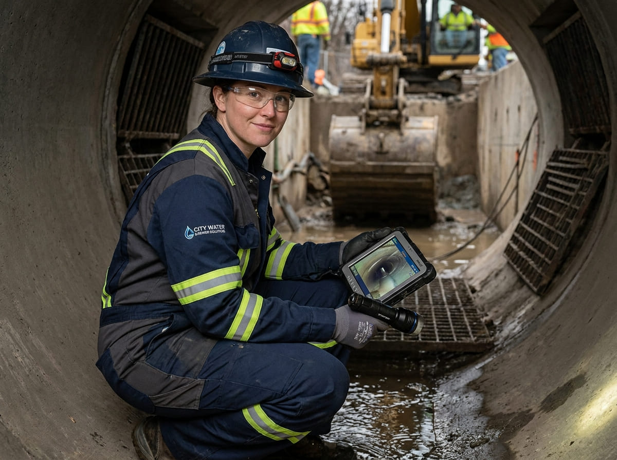 Sewer Line Inspection & Replacement in Macdona